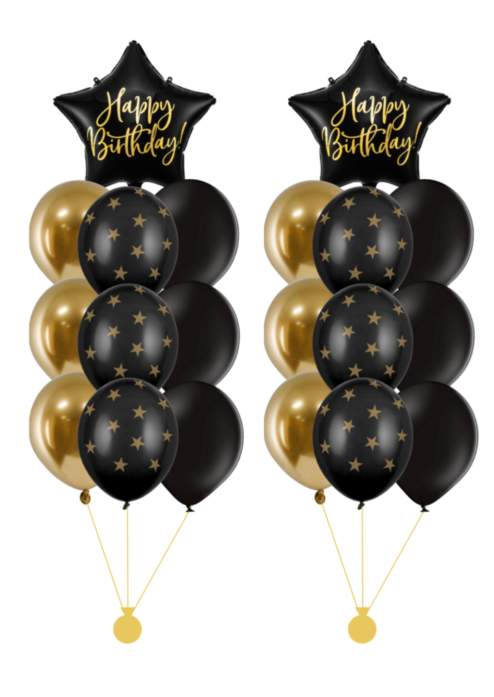 Zestaw DUŻY 2 bukiety black